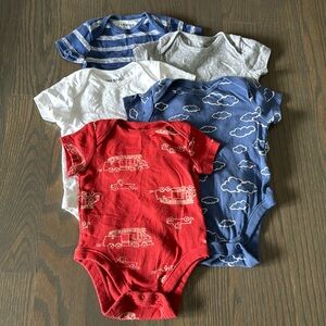 Old Navy 5-Pack Short-Sleeve Bodysuit | 6-12M